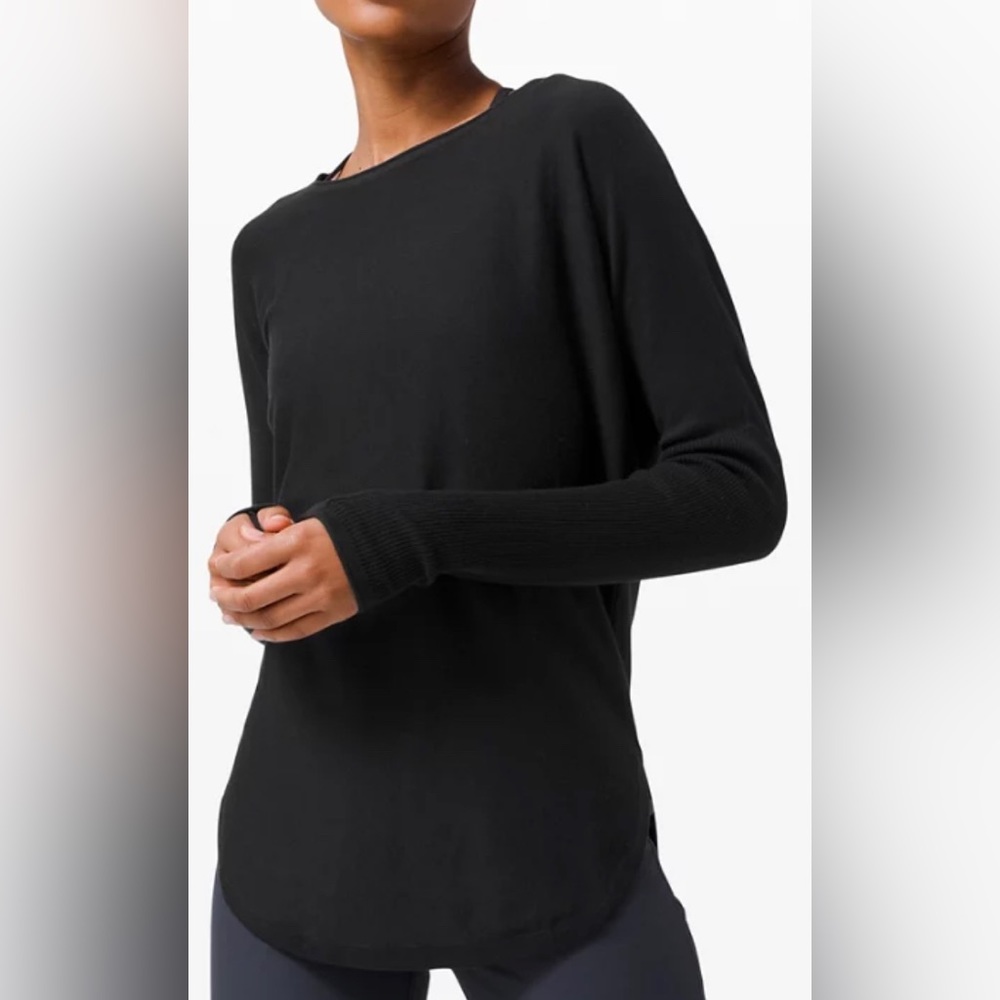 Lululemon Take it All In Sweater in Black